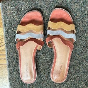 Madewell colorful sandals